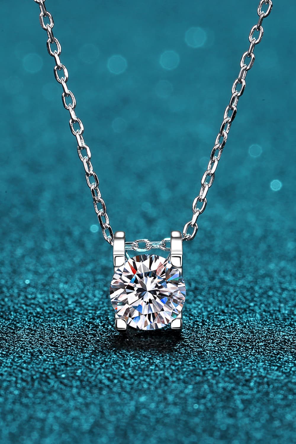 Moissanite 925 Sterling Silver Necklace